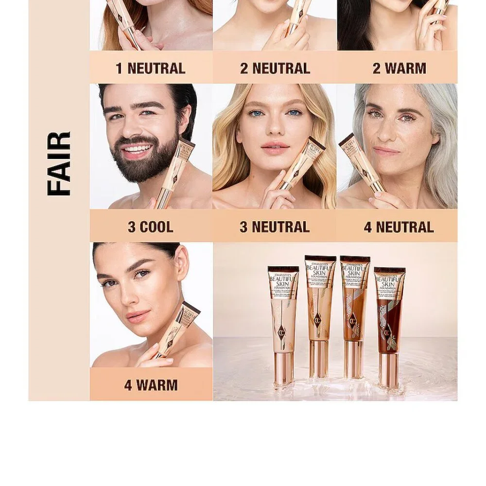 Charlotte Tilbury Beautiful Skin Foundation New in Box